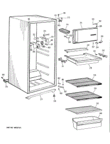 02 - Section2 parts for Ge Refrigerator TA11SCBL from AppliancePartsPros.com