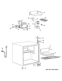 02 - Section2 parts for Ge Refrigerator TA2SJB from AppliancePartsPros.com