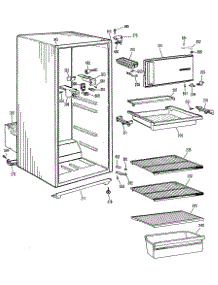 02 - Section2 parts for Ge Refrigerator TA11SBR from AppliancePartsPros.com