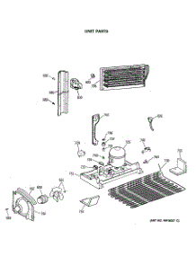 06 - Unit Parts parts for Ge Refrigerator TBC21JASPRWH from AppliancePartsPros.com