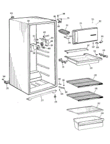 02 - Section2 parts for Ge Refrigerator TA14SGBR from AppliancePartsPros.com