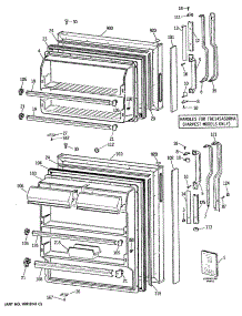 02 - Section2 parts for Ge Refrigerator TBE14SASDRHA from AppliancePartsPros.com