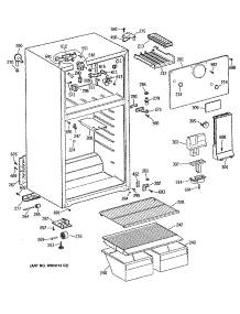 02 - Section2 parts for Ge Refrigerator CTX14CATBRAD from AppliancePartsPros.com