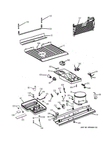 03 - Unit Parts parts for Ge Refrigerator CTX14AYZALAD from AppliancePartsPros.com