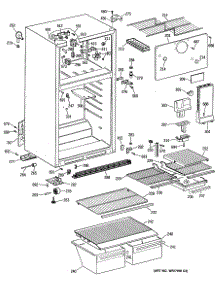 02 - Section2 parts for Ge Refrigerator MTE16EASJRWH from AppliancePartsPros.com