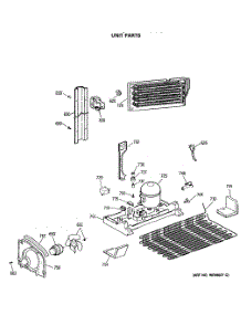 06 - Unit Parts parts for Ge Refrigerator MTX18GASGRWH from AppliancePartsPros.com