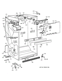03 - Cabinet Parts parts for Ge Refrigerator MTX18GIBARWW from AppliancePartsPros.com