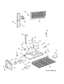 06 - Unit Parts parts for Ge Refrigerator MTX18GIBARWW from AppliancePartsPros.com