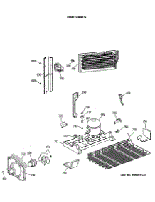 06 - Unit Parts parts for Ge Refrigerator MTX21EASRRWH from AppliancePartsPros.com