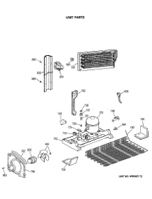 06 - Unit Parts parts for Ge Refrigerator MTX18LASGRWH from AppliancePartsPros.com