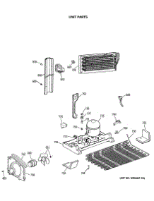 06 - Unit Parts parts for Ge Refrigerator MTH18EASMRWH from AppliancePartsPros.com