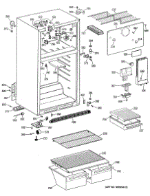 02 - Section2 parts for Ge Refrigerator MTX16EYSJRAD from AppliancePartsPros.com
