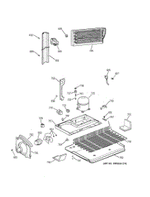 06 - Unit Parts parts for Ge Refrigerator MTK18GAXMRAA from AppliancePartsPros.com