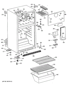 02 - Section2 parts for Ge Refrigerator TBC14SYSDRAD from AppliancePartsPros.com