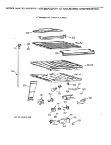 05 - Compartment Separator Parts parts for Ge Refrigerator MTX21EAXERAD from AppliancePartsPros.com