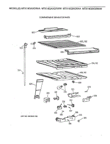 05 - Compartment Separator Parts parts for Ge Refrigerator MTX18GAXGRAA from AppliancePartsPros.com