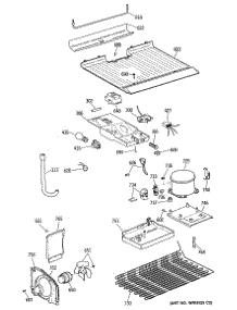 03 - Section3 parts for Ge Refrigerator MTX14EYSJRAD from AppliancePartsPros.com