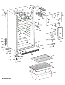 02 - Section2 parts for Ge Refrigerator MTH16CYSKRWH from AppliancePartsPros.com