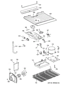 03 - Section3 parts for Ge Refrigerator CTX14EYTBRWH from AppliancePartsPros.com