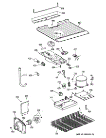 03 - Section3 parts for Ge Refrigerator MTH14CYSKRAD from AppliancePartsPros.com