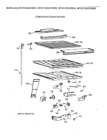 05 - Compartment Separator Parts parts for Ge Refrigerator MTX21GAXCRWW from AppliancePartsPros.com