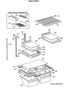 04 - Shelf Parts parts for Ge Refrigerator TBE24JASLRWH from AppliancePartsPros.com
