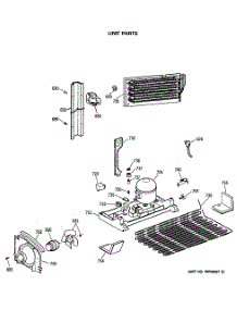 06 - Unit Parts parts for Ge Refrigerator MTX21GASMRWW from AppliancePartsPros.com