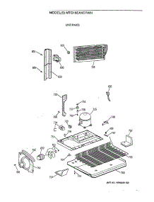 06 - Unit Parts parts for Ge Refrigerator MTG18EAXERWH from AppliancePartsPros.com