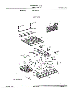 Unit parts for Ge Refrigerator 140060A from AppliancePartsPros.com