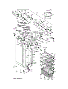 03 - Freezer Section parts for Ge Refrigerator BISB42ELE from AppliancePartsPros.com
