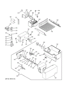 08 - Ice Maker & Dispenser parts for Ge Refrigerator GSH25KGMDBB from AppliancePartsPros.com