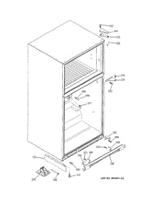 07 - Case Parts parts for Ge Refrigerator PTS22LBNARBB from AppliancePartsPros.com