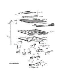05 - Compartment Separator Parts parts for Ge Refrigerator TBX25PAXBRWW from AppliancePartsPros.com