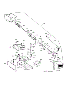06 - Ice Maker & Dispenser parts for Ge Refrigerator TBX22PCXERWW from AppliancePartsPros.com