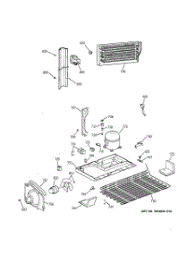 06 - Unit Parts parts for Ge Refrigerator TBX18ZAXFRWW from AppliancePartsPros.com