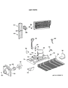 06 - Unit Parts parts for Ge Refrigerator TBX21JASNRWH from AppliancePartsPros.com