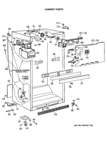 03 - Cabinet Parts parts for Ge Refrigerator TBX21JASNRAD from AppliancePartsPros.com
