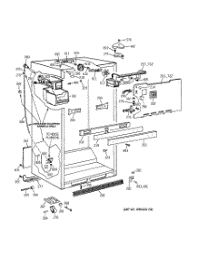 03 - Cabinet Parts parts for Ge Refrigerator TBX21ZIXERAA from AppliancePartsPros.com