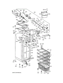 03 - Freezer Section parts for Ge Refrigerator BISW42ELE from AppliancePartsPros.com