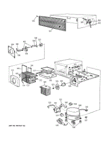 05 - Unit Parts parts for Ge Refrigerator BISW42ELD from AppliancePartsPros.com