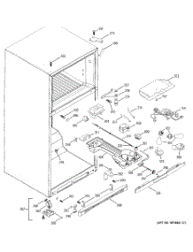03 - Fresh Food Section parts for Ge Refrigerator ETS19XBMARBB from AppliancePartsPros.com