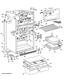 02 - Section2 parts for Ge Refrigerator TBH18JPLRWH from AppliancePartsPros.com
