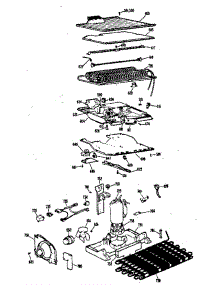 Unit parts for Ge Refrigerator TBF14SJB from AppliancePartsPros.com