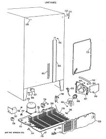 04 - Unit Parts parts for Ge Refrigerator TFK22JAXAAA from AppliancePartsPros.com