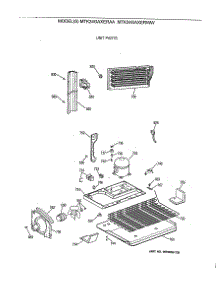 06 - Unit Parts parts for Ge Refrigerator MTK24GAXERAA from AppliancePartsPros.com