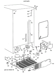 06 - Unit Parts parts for Ge Refrigerator MSK27PFXAWW from AppliancePartsPros.com