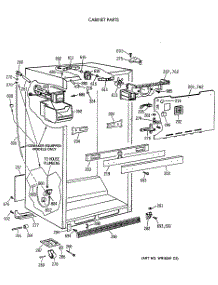 03 - Cabinet Parts parts for Ge Refrigerator MTX21KAXDRWH from AppliancePartsPros.com