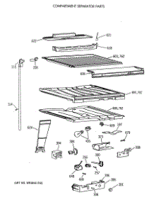 05 - Compartment Separator Parts parts for Ge Refrigerator MTX21GASCRWW from AppliancePartsPros.com