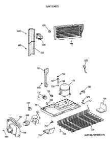 06 - Unit Parts parts for Ge Refrigerator TBX21JIXDRAA from AppliancePartsPros.com