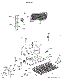06 - Unit Parts parts for Ge Refrigerator TBX18MAXERAA from AppliancePartsPros.com